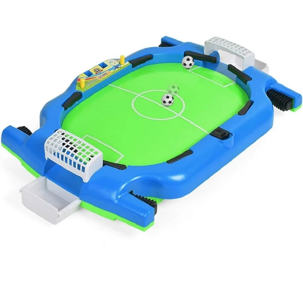 MINI CAMPO DA CALCIO BALILLA DA TAVOLO PALLINE GIOCO INTERATTIVO BAMBINI REGALI - TrAdE Shop Traesio