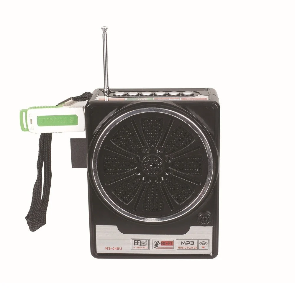 MINI CASSA SPEACKER PORTATILE CON RADIO FM PORTA USB LETTORE SD MP3 AUDIO MUSICA - TrAdE Shop Traesio