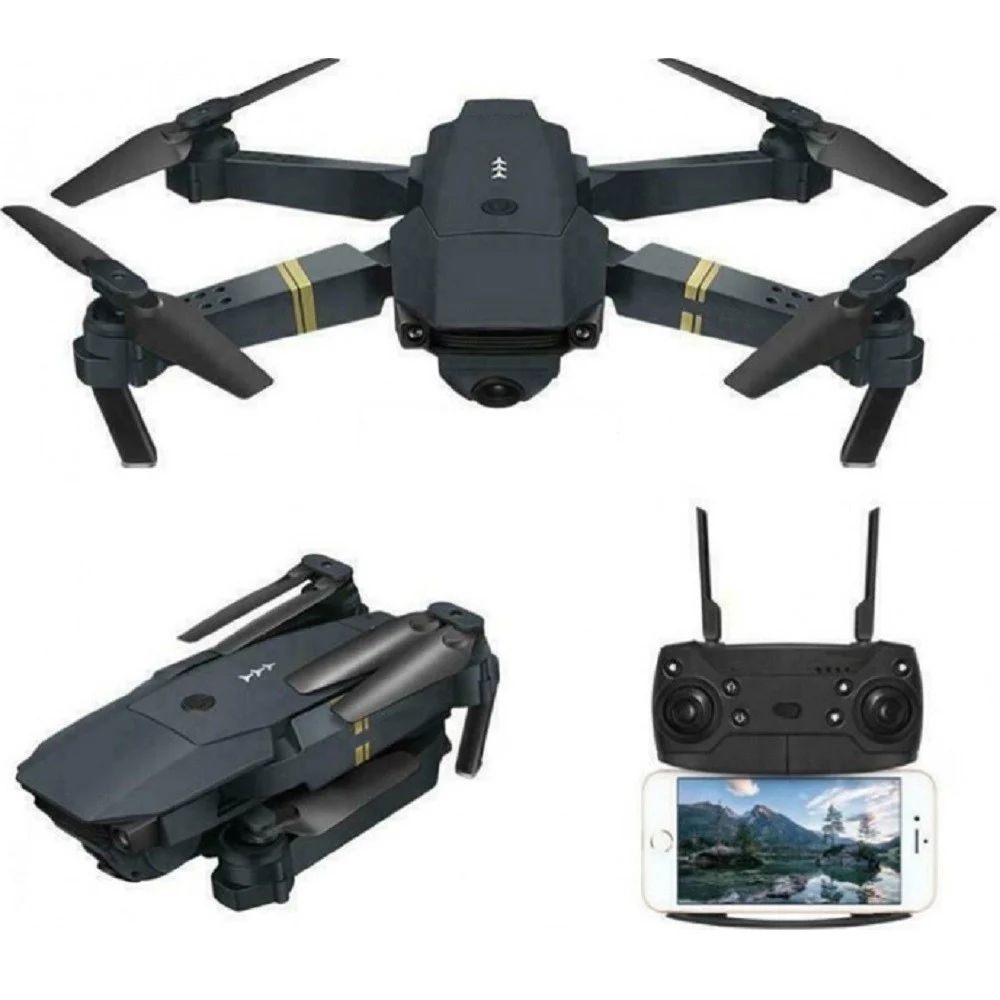 MINI DRONE PIEGHEVOLE CON TELECOMANDO FOTOCAMERA VIDEO 1080P 720P FULL HD SKY-97