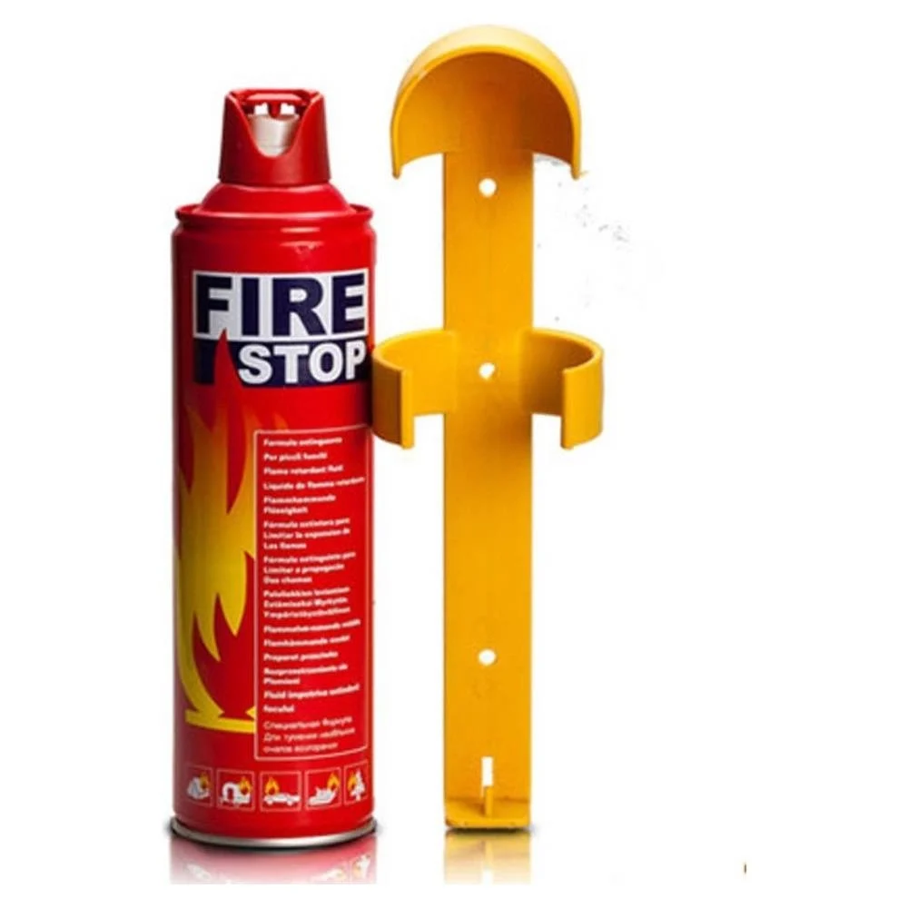 MINI ESTINTORE PORTATILE 500ML TUNING AUTO BARCA CAMPER CASA UFFICIO SPEGNIFUOCO - TrAdE Shop Traesio