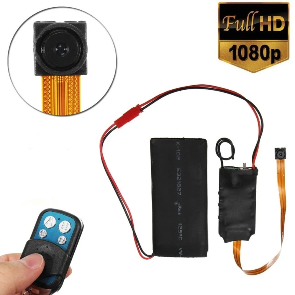 MINI MICRO TELECAMERA 1080P IP CAM SPIA SPY CMOS SPYCAM FULL HD CON TELECOMANDO - TrAdE Shop Traesio