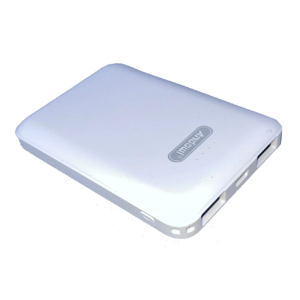 MINI POWER BANK CAPACITÀ 5000MAH Q-T68 PORTATILE RICARICA RAPIDA 2 PORTE USB