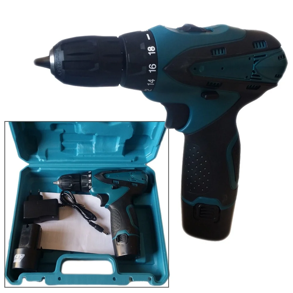 MINI TRAPANO AVVITATORE 12VOLT DOPPIA BATTERIA CARICA BATTERIA VALIGETTA - TrAdE Shop Traesio