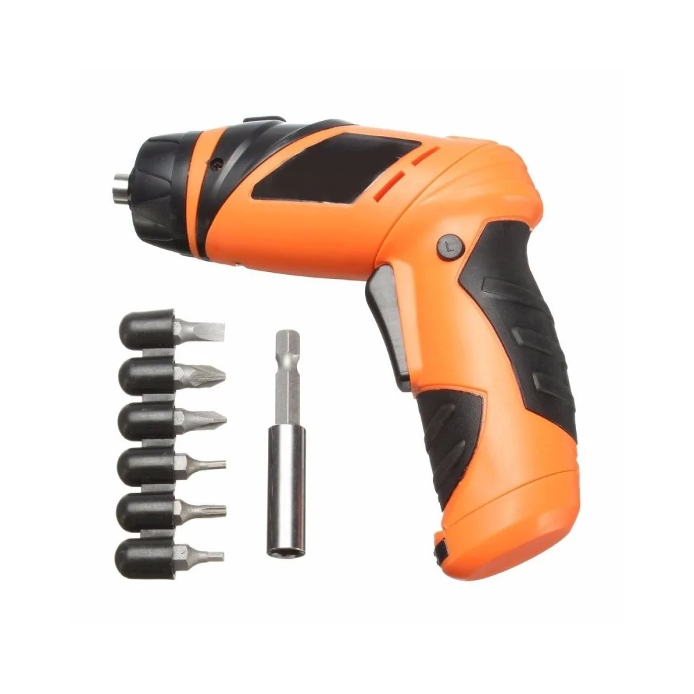 MINI TRAPANO ELETTRICO COMPATTO A BATTERIA RICARICABILE 6V WIRELESS CORDLESS CACCIAVITE - TrAdE Shop Traesio