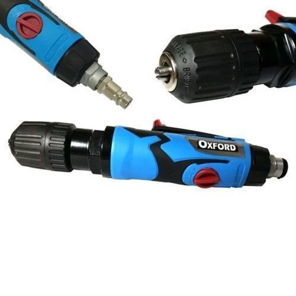 MINI TRAPANO ORIZZONTALE AD ARIA COMPRESSA PNEUMATICO MANDRINO AUTOSERRANTE 38" - Trade_Ox