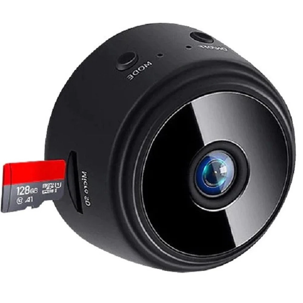 MINI WEBCAM TELECAMERA MULTIUSO INDOOR IP RICARICABILE HD SMART LIFE WIFI Q-HQ36