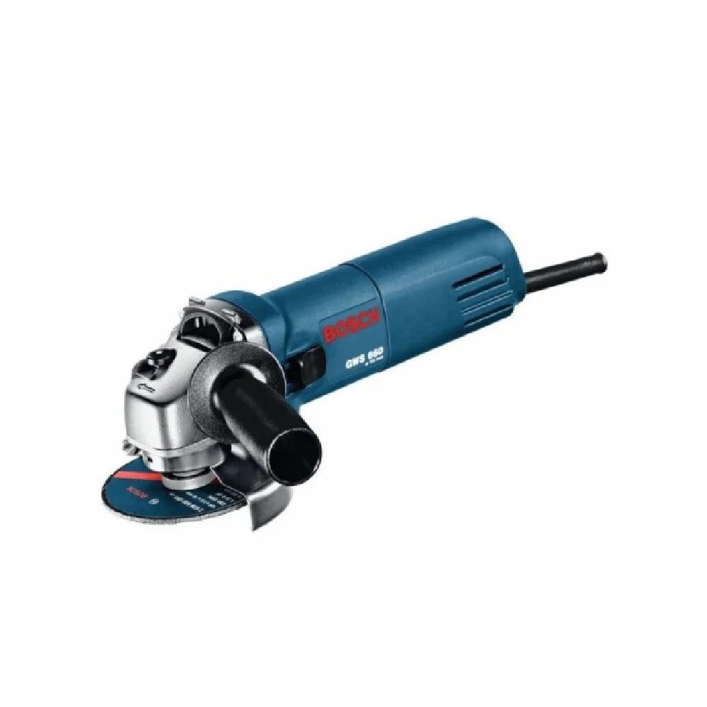 MINISMERIGLIATRICE ANGOLARE GWS 660 BOSCH FLEX DISCO 115MM 660W PROFESSIONALE - Bosch ®