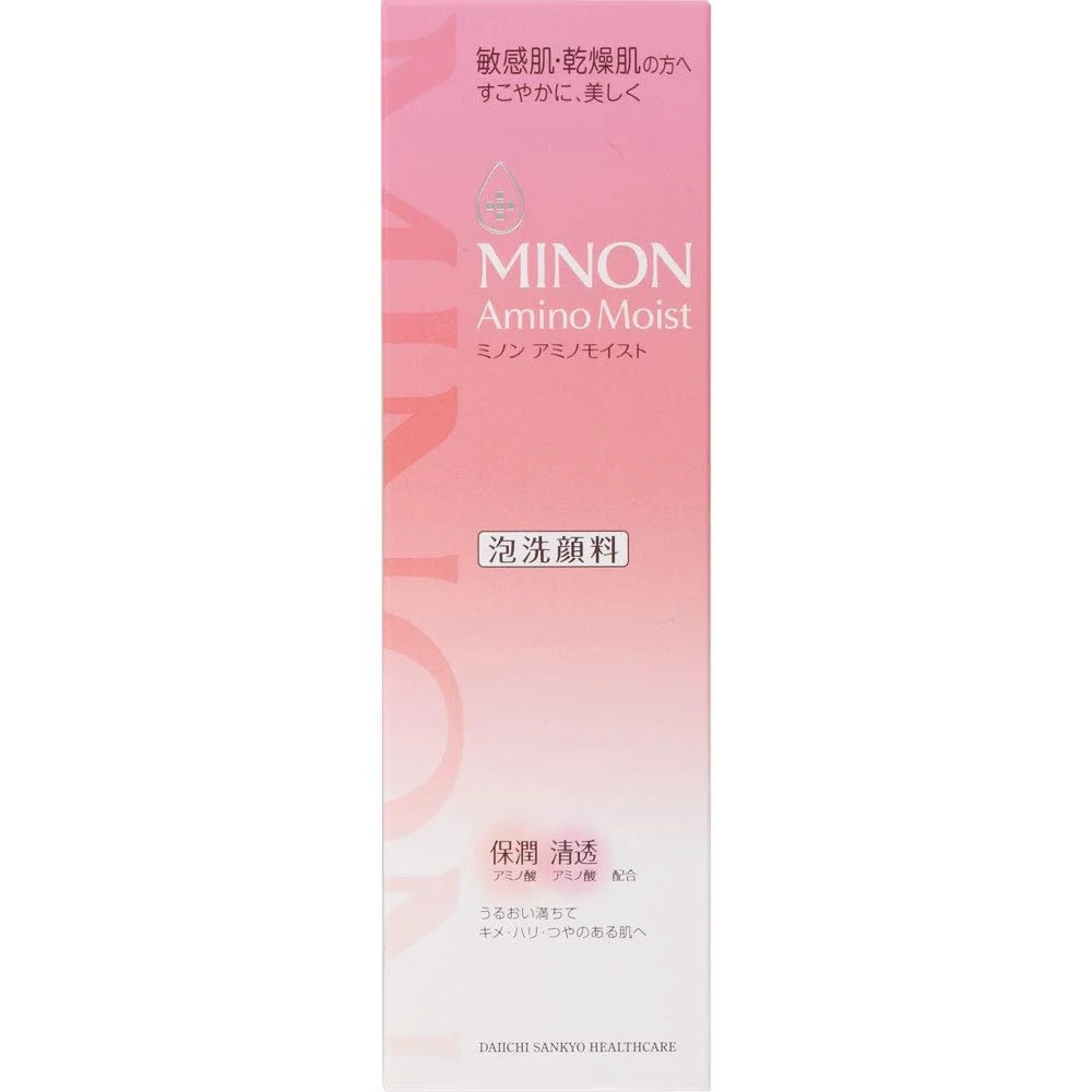 Minon Amino Moist Detergente Viso Schiumoso 150ml Pelle Sensibile e Secca