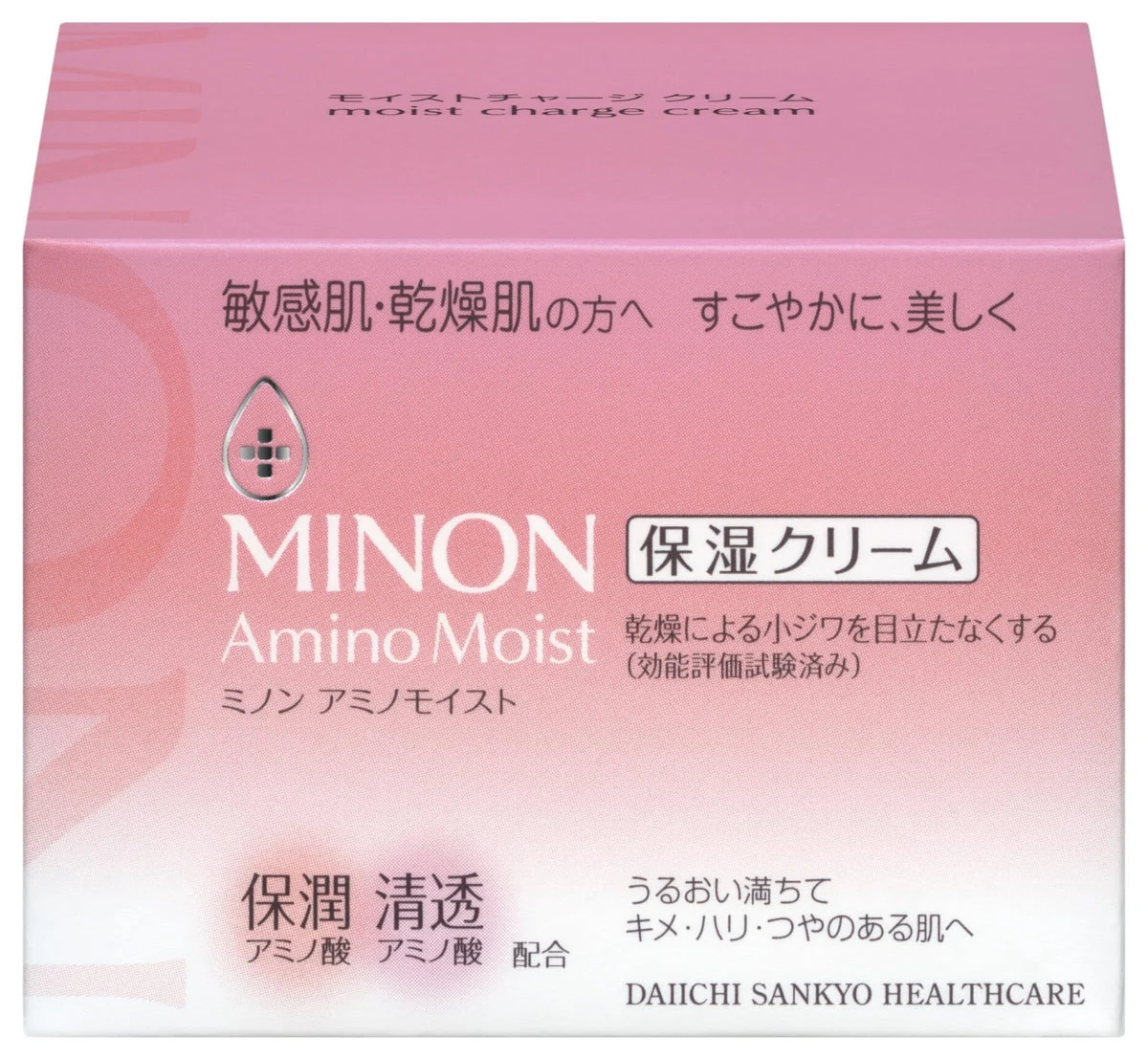 Minon Amino Moist Moist Charge Cream Sensitive Dry Skin Hydrating 40g