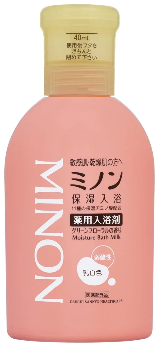 Minon Sali da Bagno Idratanti per Pelle Sensibile 480mL Fragranza Verde Floreale