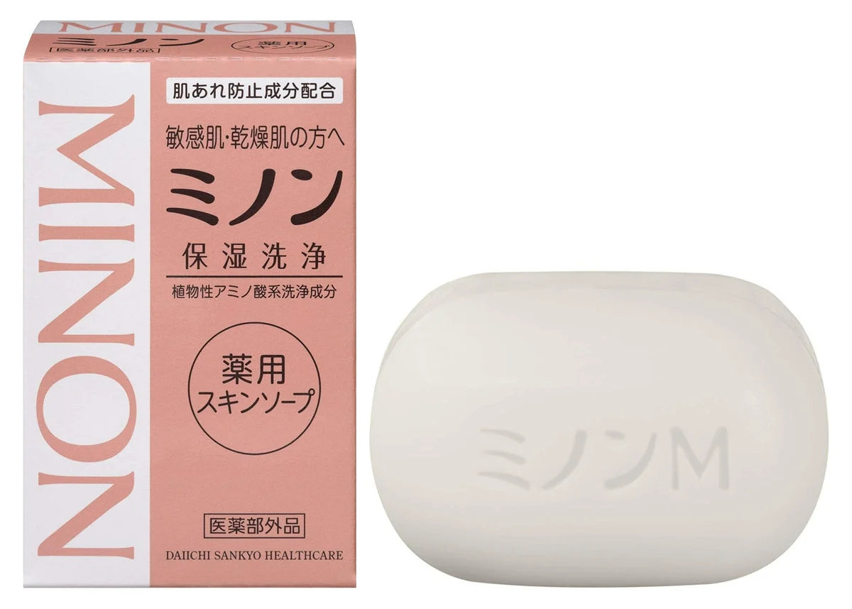 Minon Sapone Pelle Sensibile Formula Acida 80g Senza Profumo