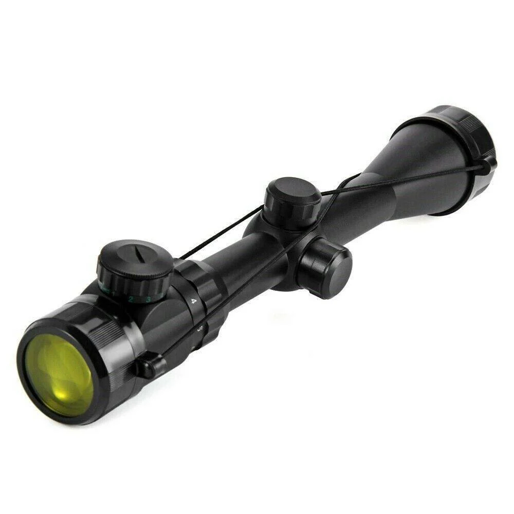 MIRINO OTTICO DI PRECISIONE PER FUCILE CARABINA CON RETICOLO ILLUMINATO 3-9X40EG