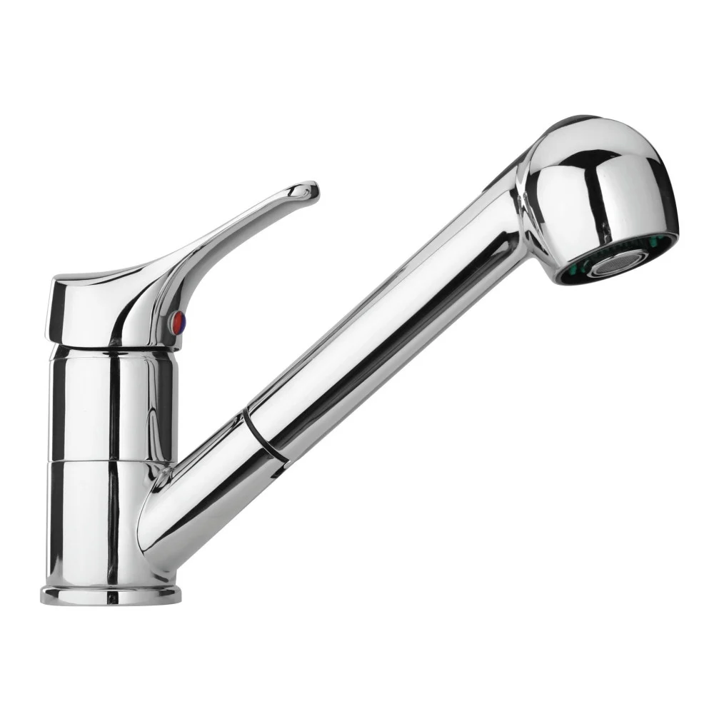 MISCELATORE MONOCOMANDO PER LAVELLO CUCINA DOCCETTA ESTRAIBILE FLESSIBILE - TrAdE Shop Traesio