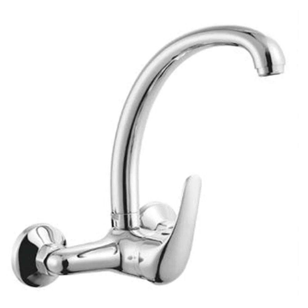MISCELATORE RUBINETTO A PARETE MONOCOMANDO PER CUCINA LAVABO BARI 69411 - Cleafe
