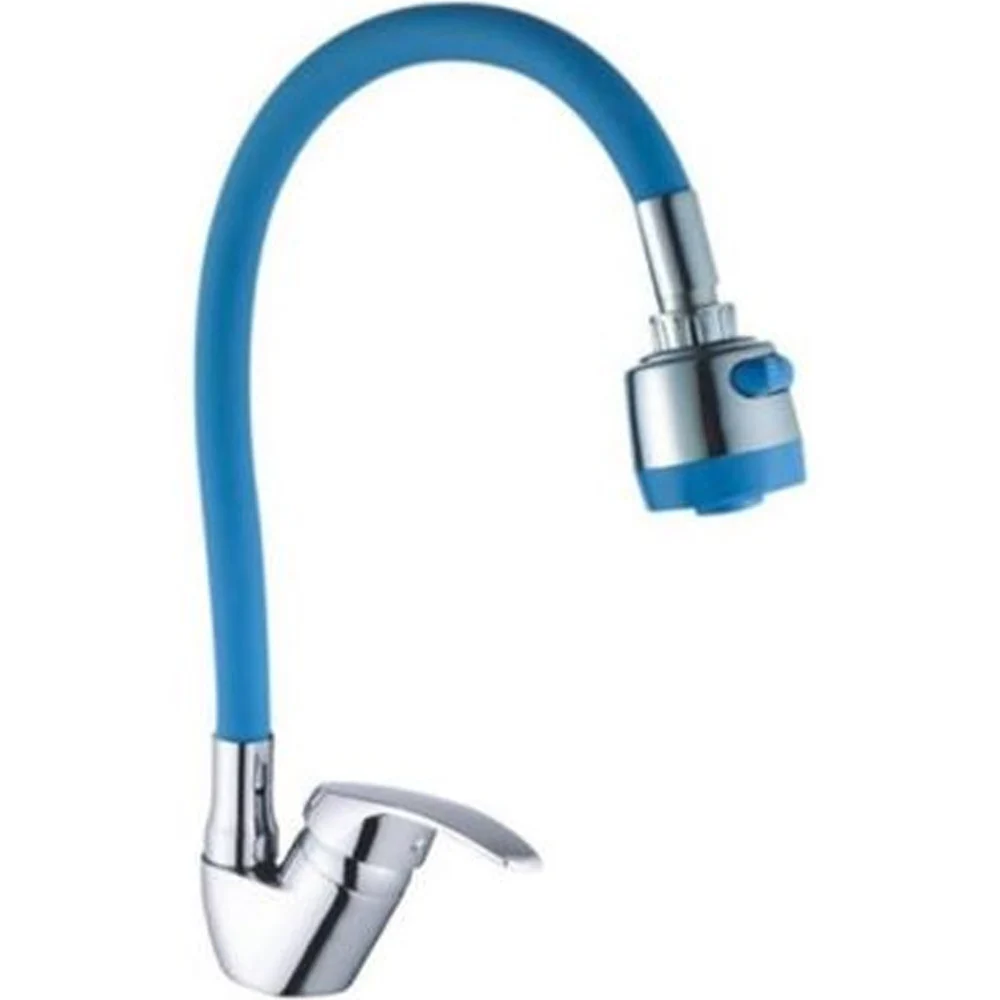 MISCELATORE RUBINETTO LAVABO A DOCCIA DOCCETTA PER CASA CUCINA FLESSIBILE BLU - TrAdE Shop Traesio