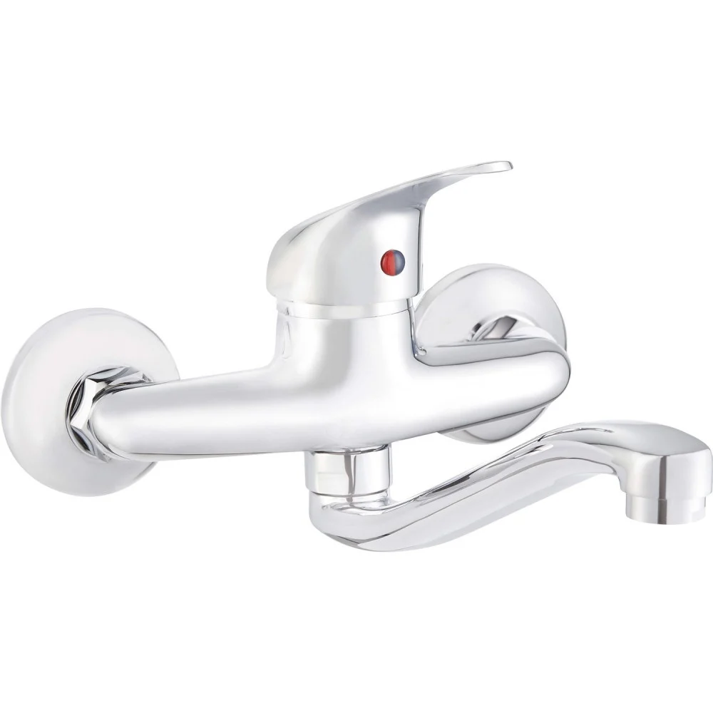 MISCELATORE RUBINETTO MONOCOMANDO PER BAGNO GRUPPO VASCA ACCIAIO CROMATO - TrAdE Shop Traesio