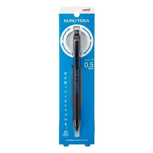MITSUBISHI PENCIL matita meccanica Kuru Toga KS blu navy 0,5 mm