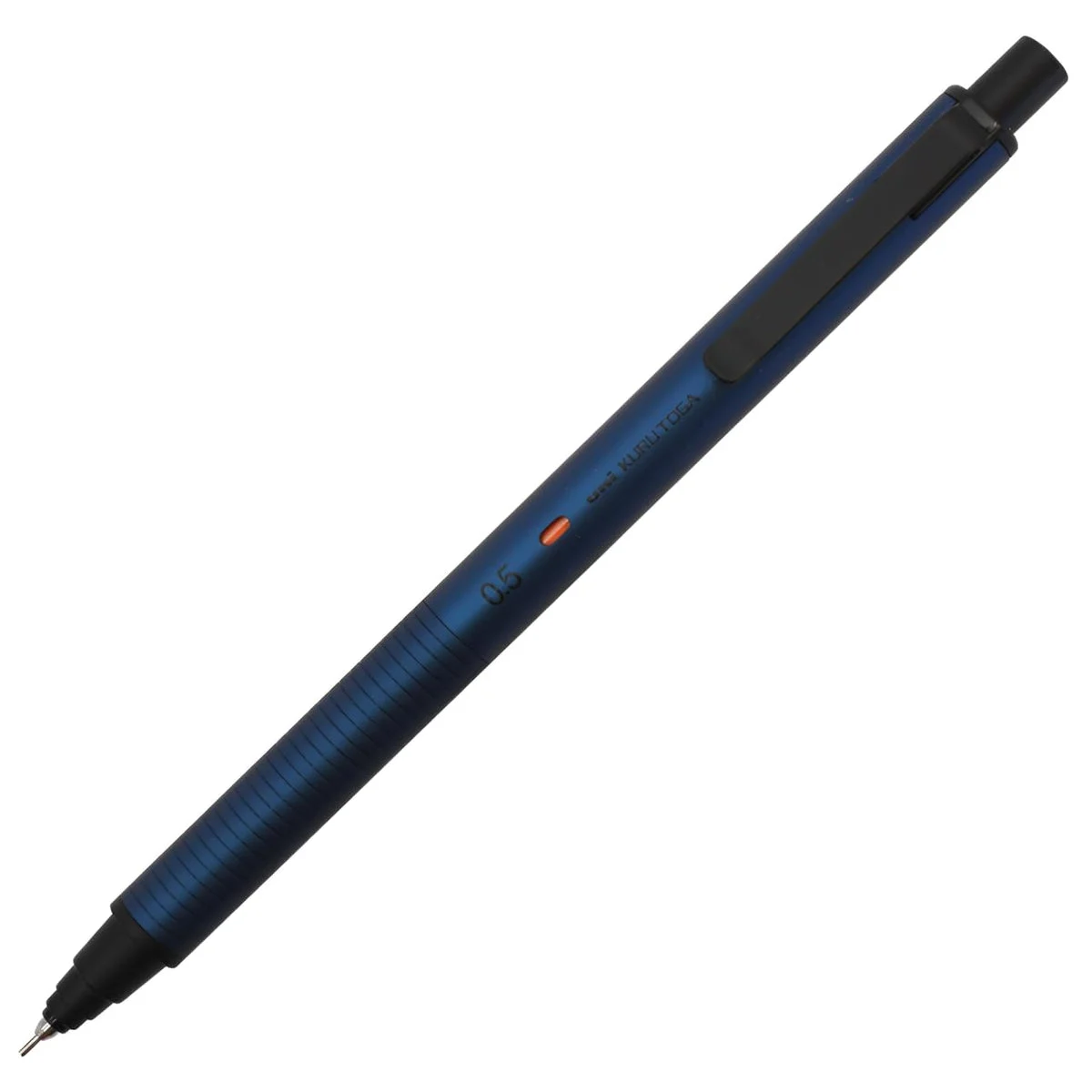 Mitsubishi Pencil Kuru Toga Metal portamine 0 5 mm Silent Blue