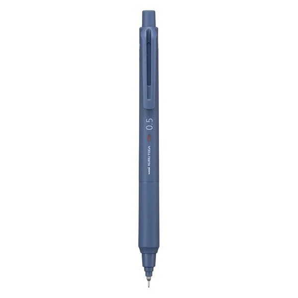 MITSUBISHI PENCIL Portamine presa morbida KURUTOGA KS Blu metallico 0.5 mm