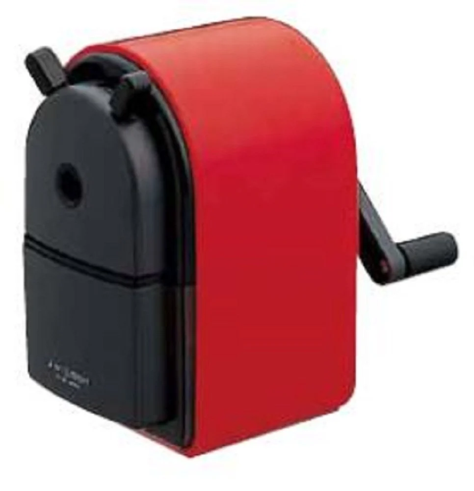Mitsubishi Pencil Affilatore Manuale KH20 Rosso con Meccanismo di Regolazione