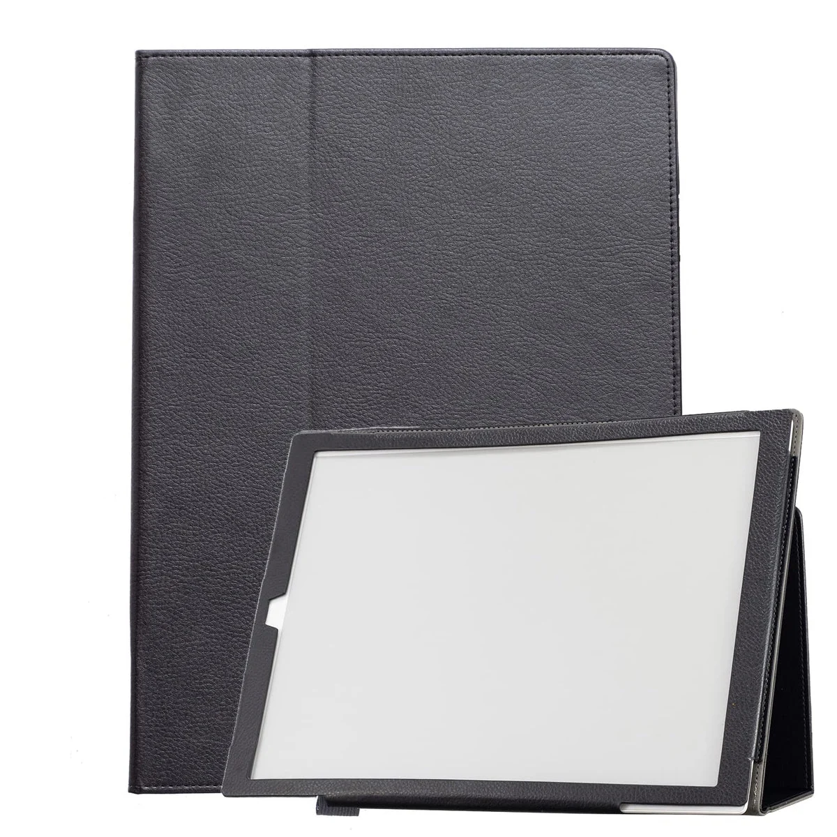 MIWA Custodia in Pelle con Supporto per QUADERNO A4 FMVDP41 FMV-DPP03 Nera