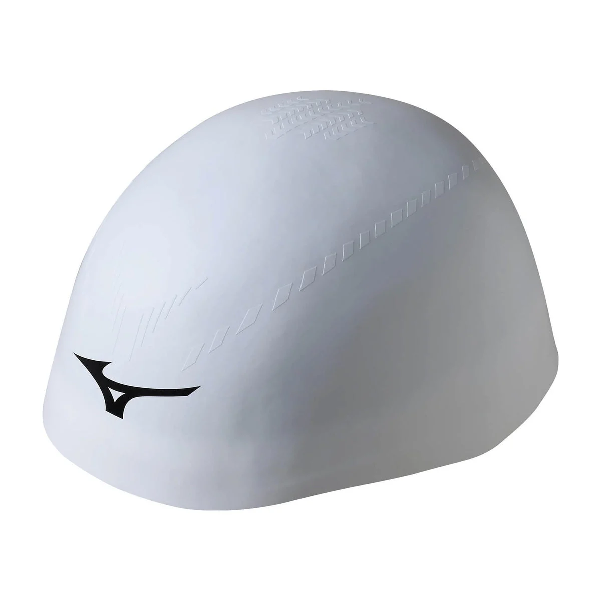 Mizuno GX-SONIC RC PLUS Unisex Silicone Swim Cap Covers Ears N2JWA500 White