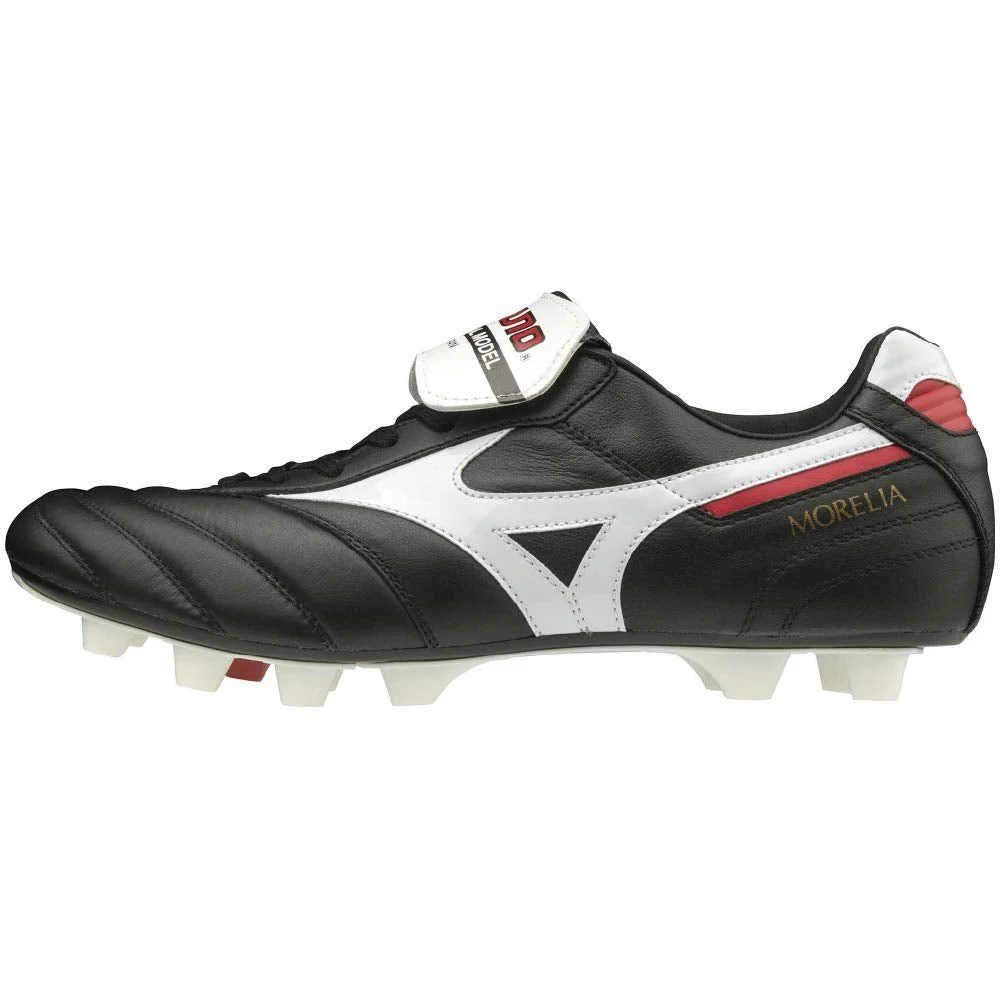 Mizuno Morelia II Japan scarpe calcio Black White