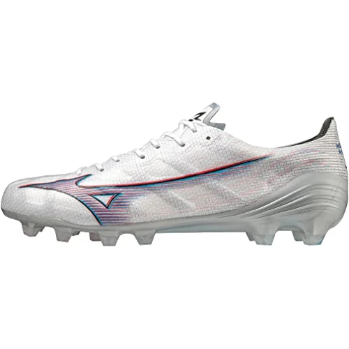 MIZUNO Zapatos de fútbol Alpha PRO P1GA2364 Blanco Rojo Azul