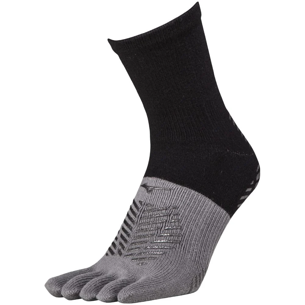 Mizuno Calze da Calcio Zero Glide Five Toe Grip P2MX2510 Nere 27-29cm