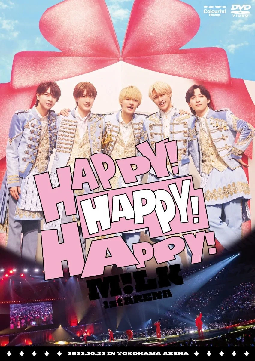 M!LK 1st Arena Happy! Happy! Happy! Standard Edition Blu-ray