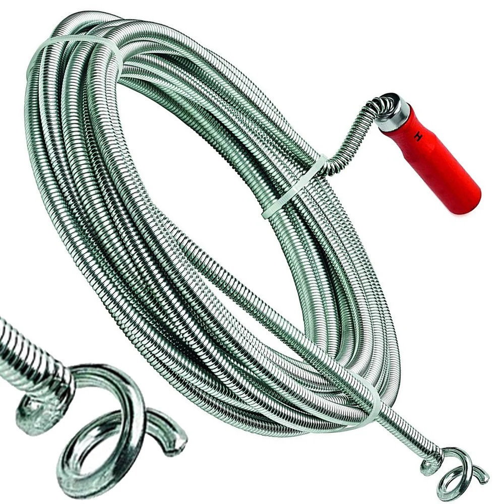 MOLLA CAVO STURA LAVANDINO FOGNE SCARICO LAVABO STURAFOGNE MANUALE 7M - TrAdE Shop Traesio