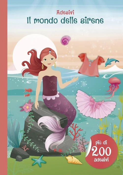 Il mondo delle sirene – Adesivi - Libri e DVD