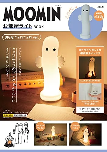 MOOMIN Lamp da Tavolo Nyoronyoro Modello Grande Bianco