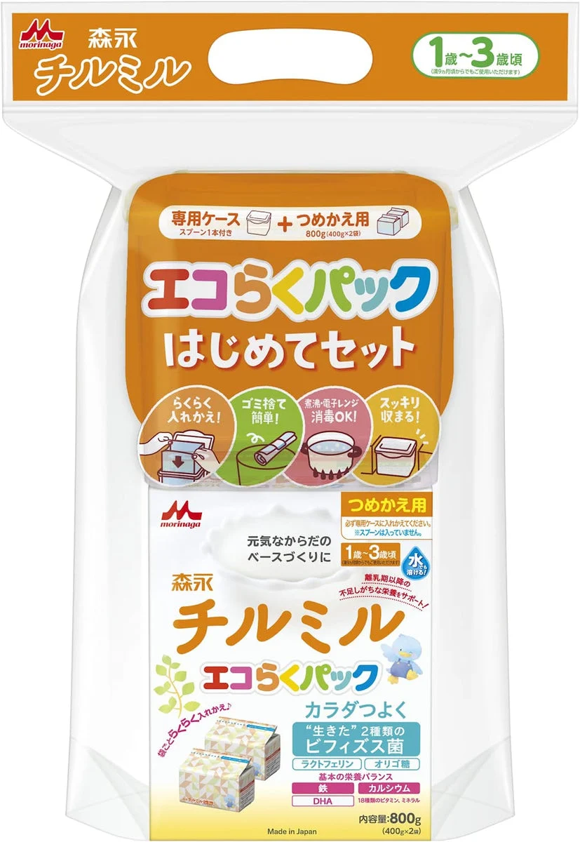 Morinaga Follow-Up Milk Eco Pack 400g x 2 Bags