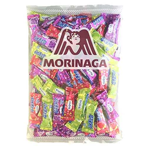 Morinaga Hi Chew Assortment 344g - Green Apple, Strawberry, Grape - Large Volume