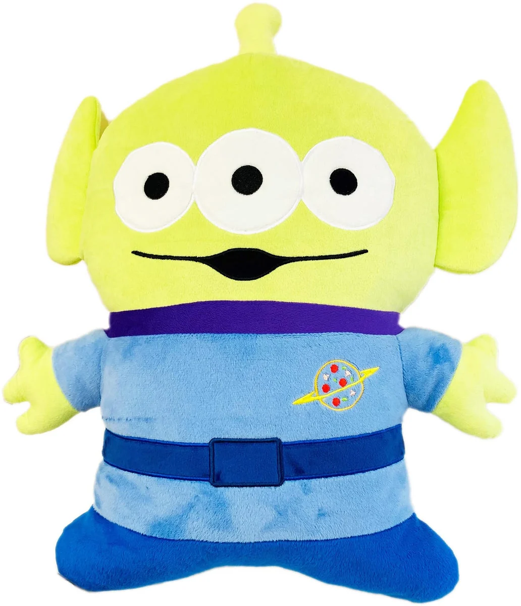 MORIPiLO Cuscino Corpo Little Green Man 45cm 4621272 Verde - WAFUU JAPAN