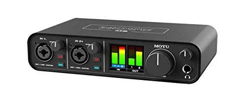 MOTU M2 Interfaccia Audio USB-C 2x2 Modello M2 Nero