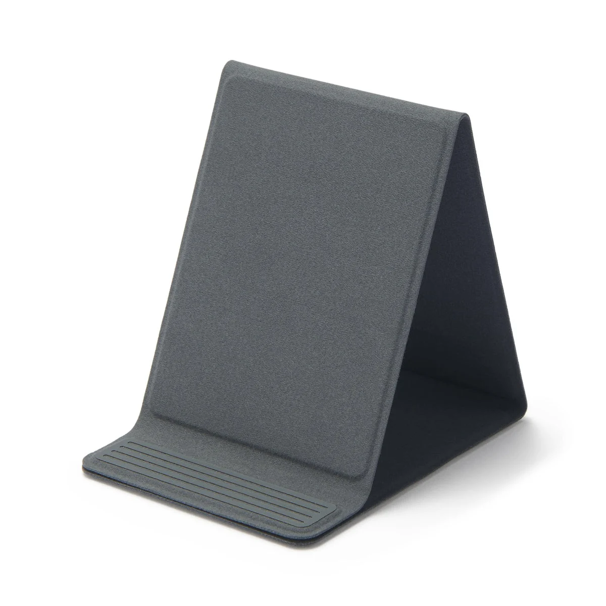 MUJI supporto pieghevole per smartphone magnetico 72×93×8 mm grigio scuro