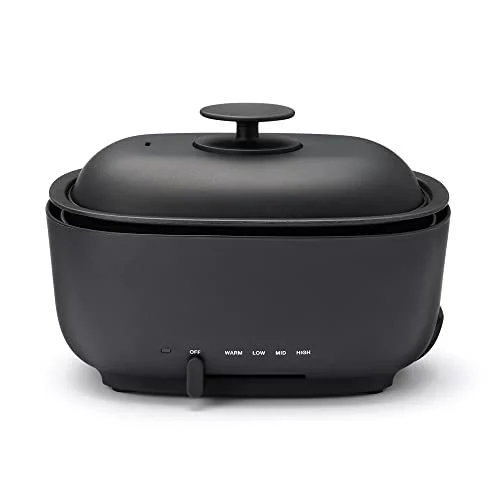 MUJI Deep Grill Pot MJ-HPFK1 2021AW Black 100V