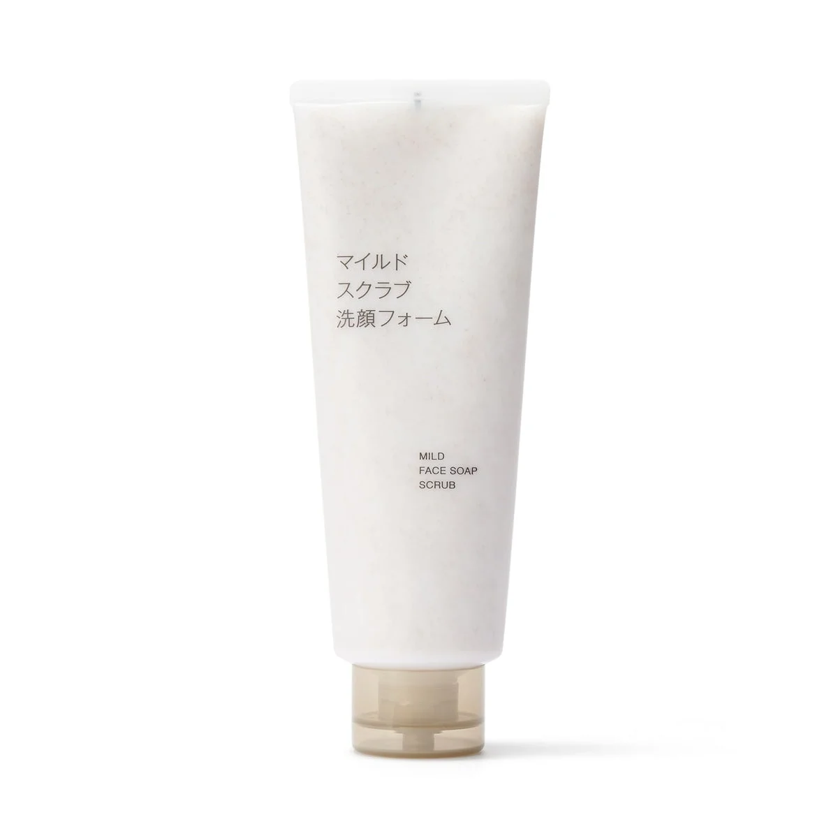 MUJI Detergente Viso Scrub Delicato formato grande 220g