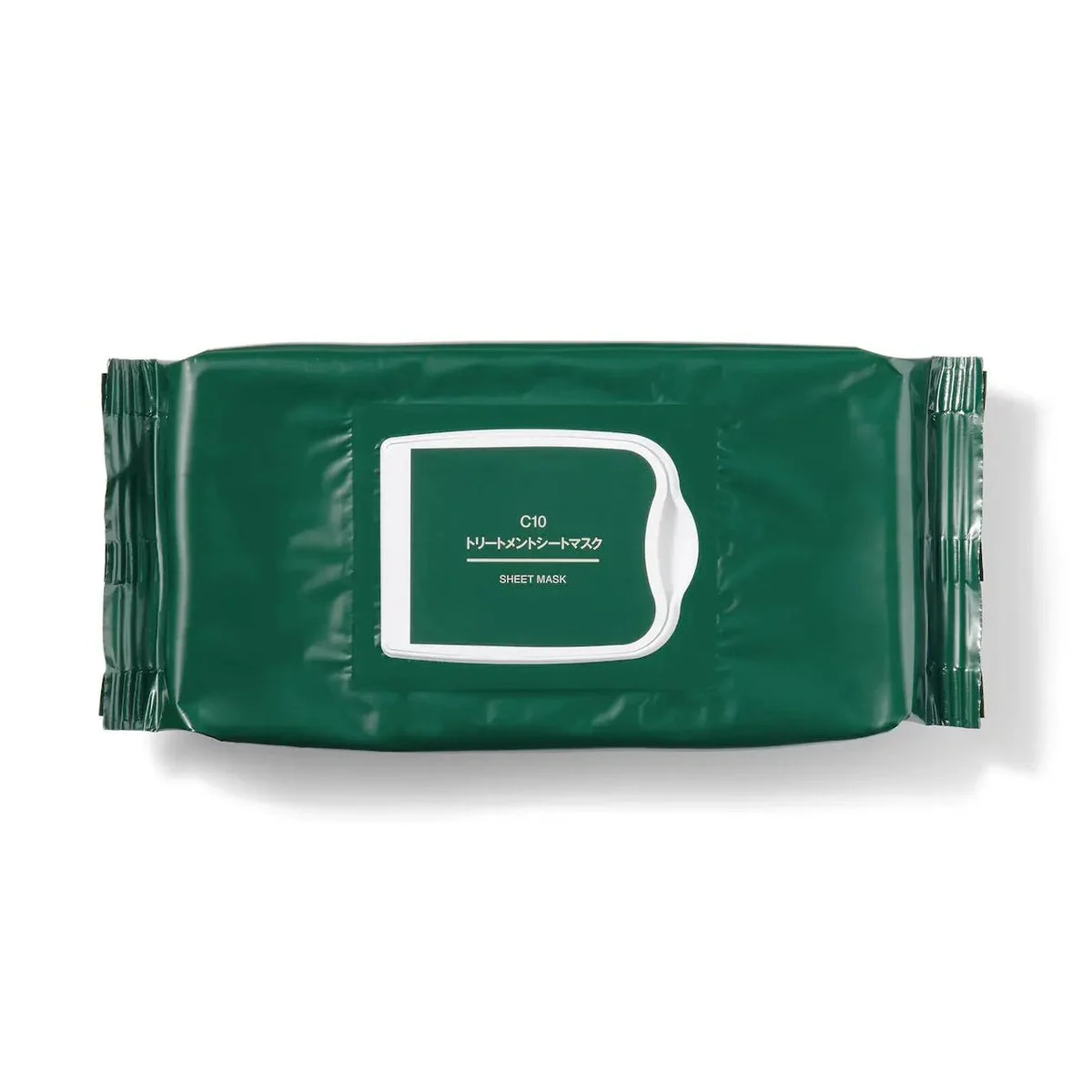 MUJI Maschera Trattamento Vitamina C, 14 Fogli, 139mL, Made in Japan