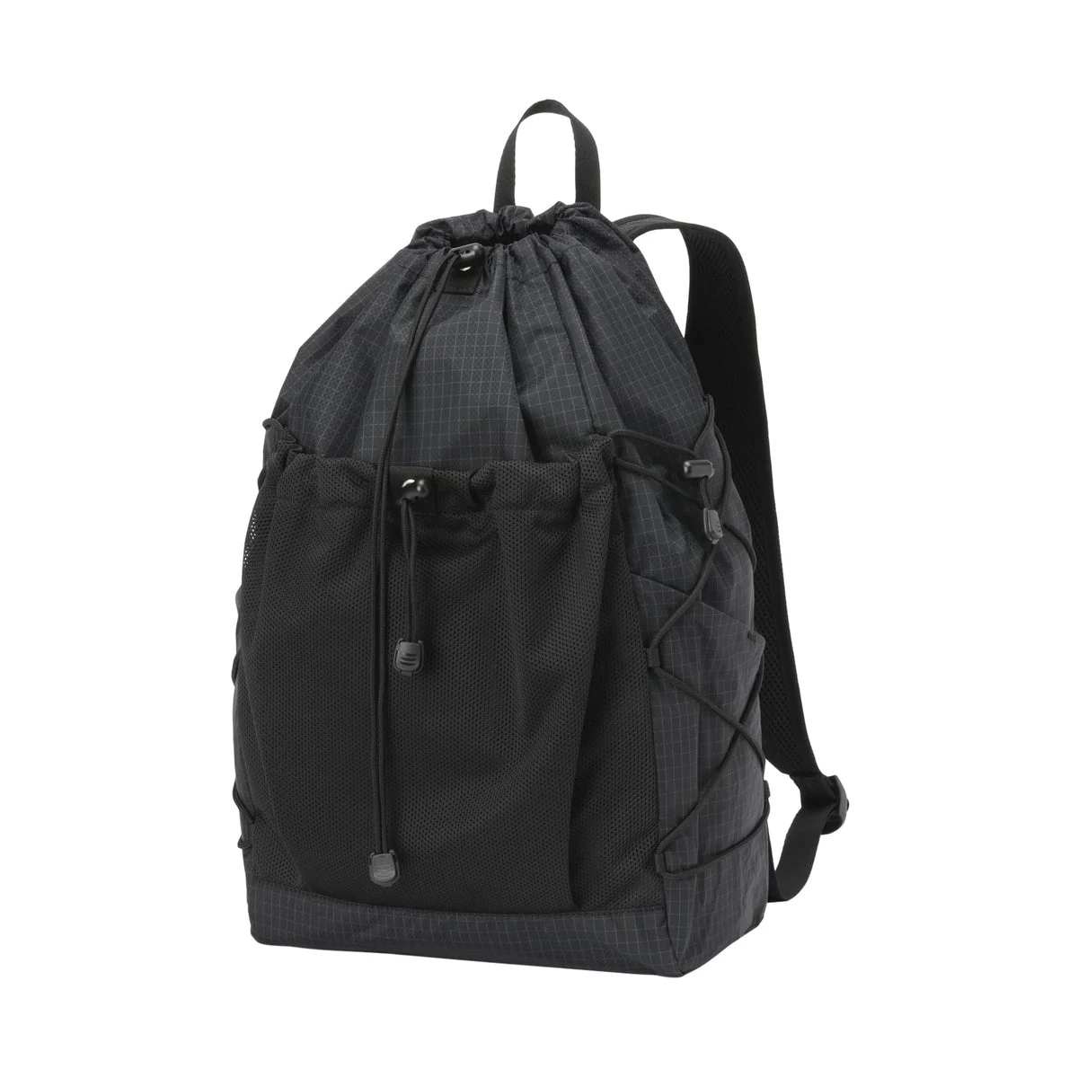 MUJI zaino ripstop idrorepellente 23L nero unisex adulto