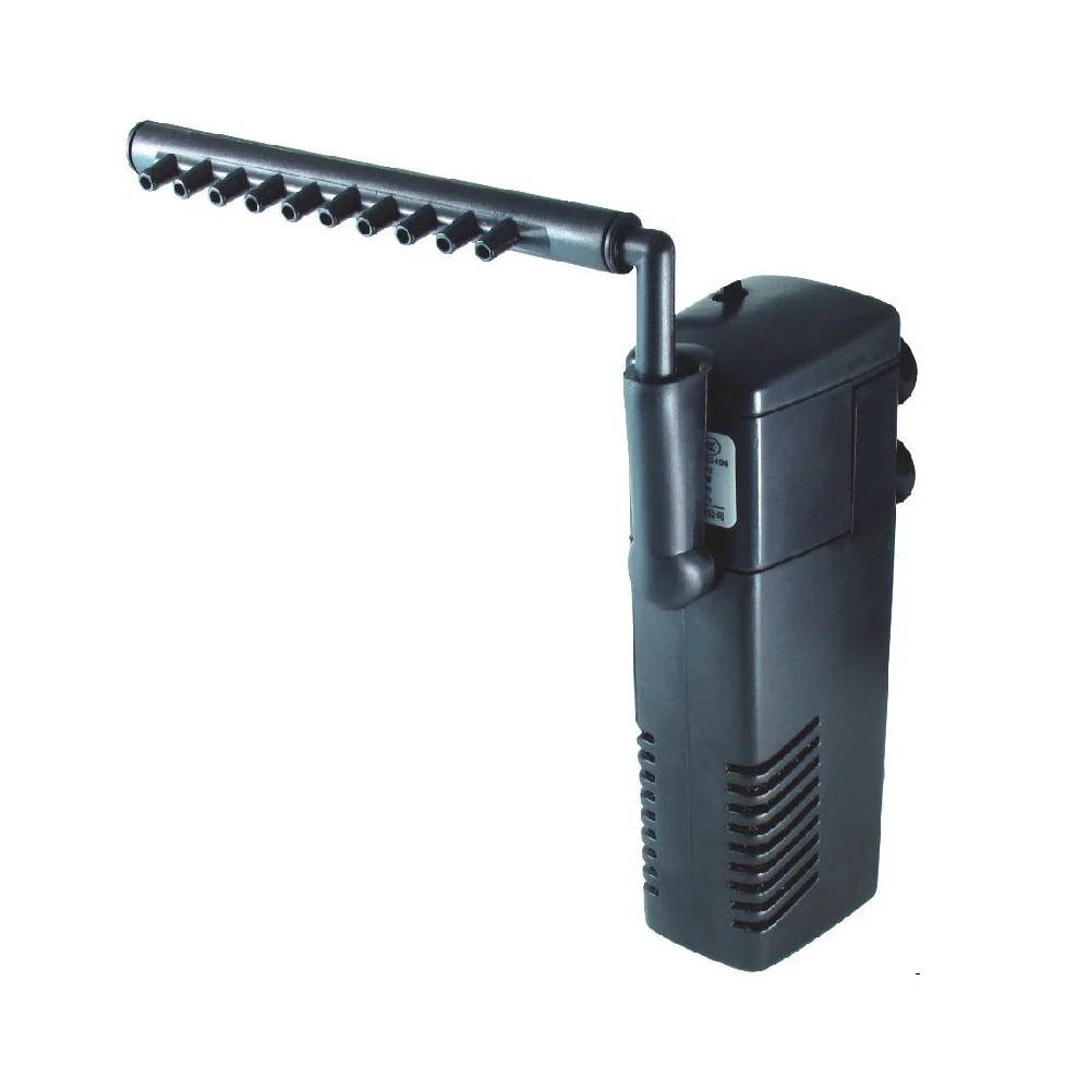 MULTI FILTRO INTERNO PER ACQUARIO CON BRACCETTO DOCCIA VENTOSA F380 3W 300L/H - TrAdE Shop Traesio