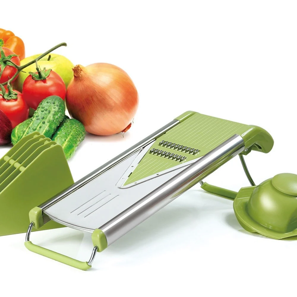 MULTIFUNZIONE TRITURATORE VERDURE SLICER GRATER PELAPATATE DICER CUTTER Chopper - TrAdE Shop Traesio