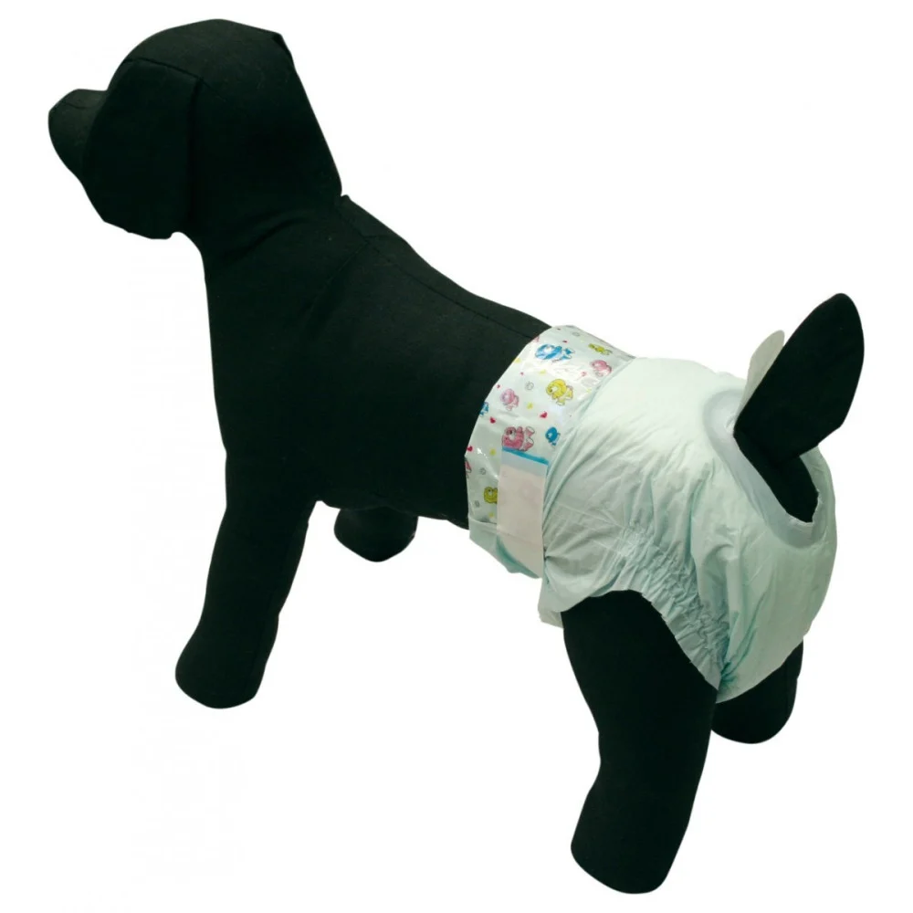 MUTANDINE PANNOLINI IGIENICI PER CANE GATTO ASSORBENTI TAGLIA LARGE 47x31,5 CM - TrAdE Shop Traesio