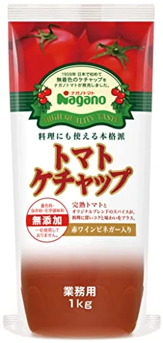 Naganoto Tomato Tomato Ketchup Special Grade 1kg Bottle type for business use