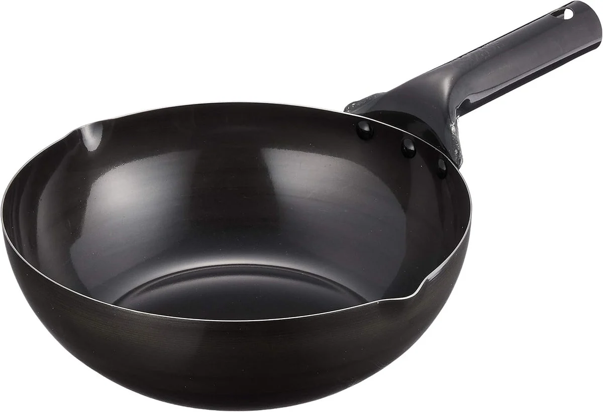 Nagao Summit Kogyo Wok in ferro per induzione Beijing 24cm - Summit Kougyou