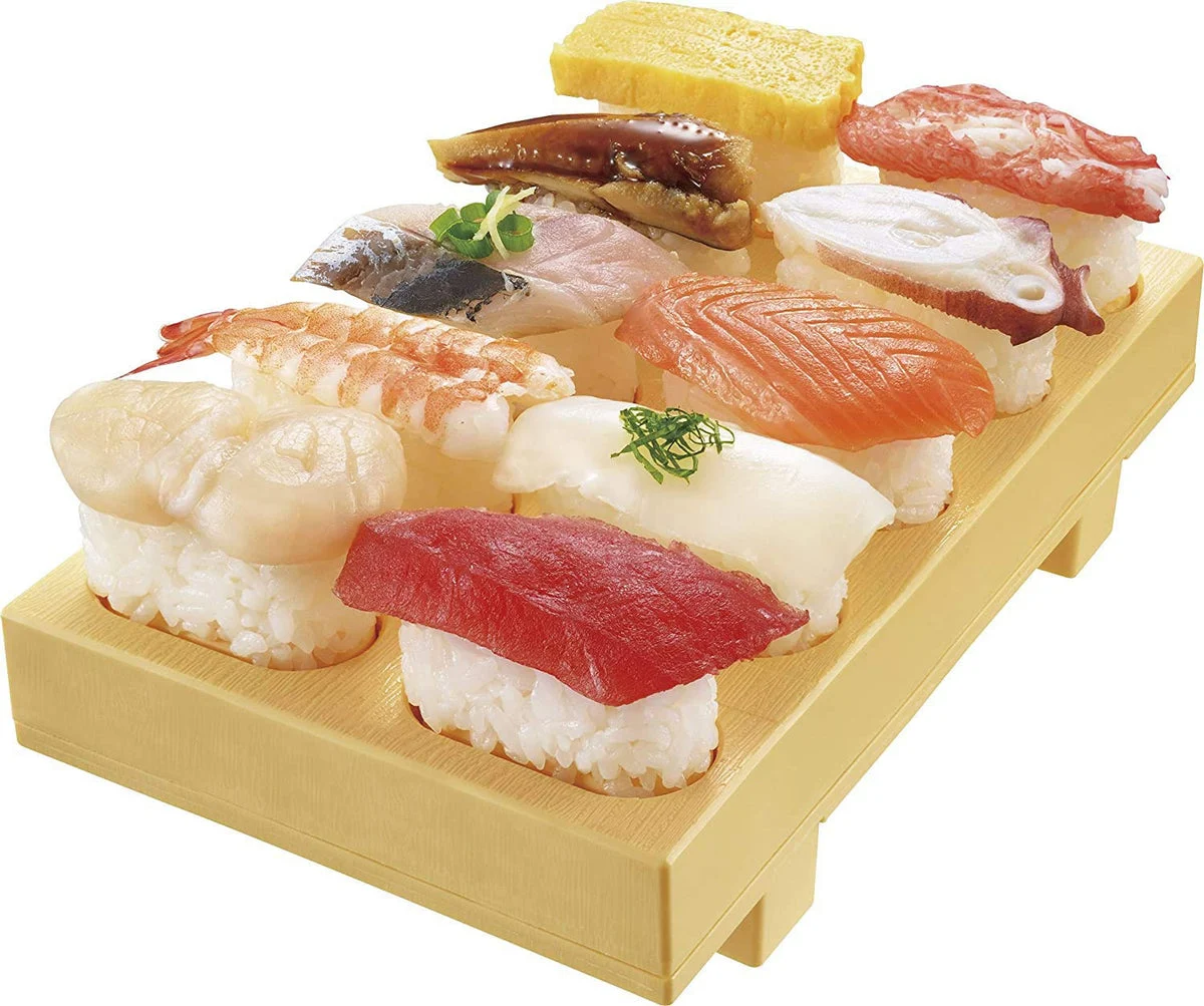 Nagao stampo per nigiri sushi Geta Tobidase Osushi antiaderente Giappone