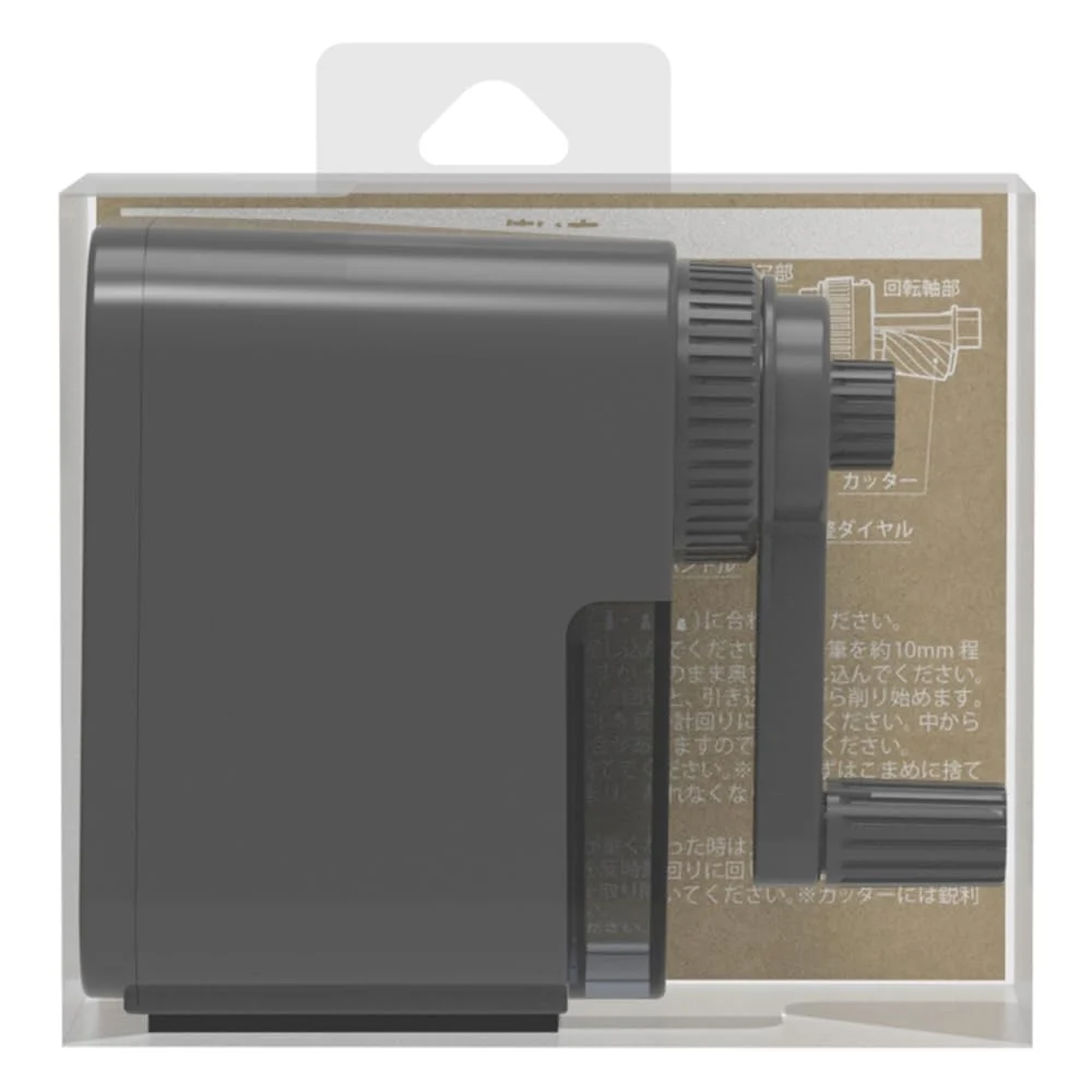 Nakabayashi Affilatore Manuale Mini DPS-H401BK Nero, 3 Livelli di Spessore