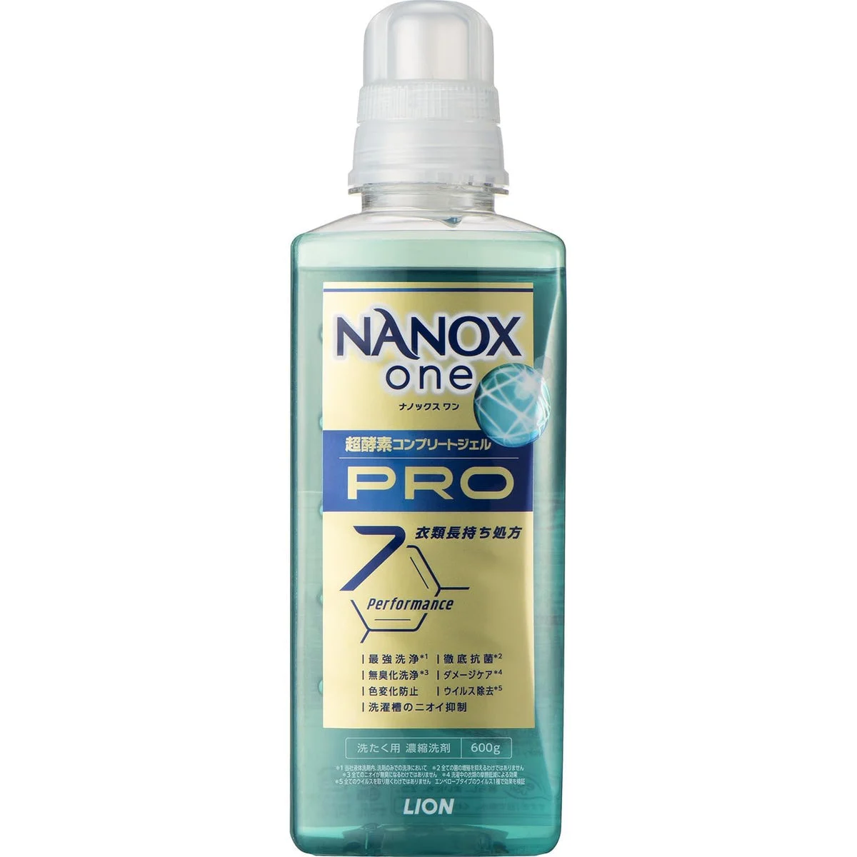 NANOX One Pro Laundry Detergent 600g Powdery Soap Deodorizing & Antibacterial